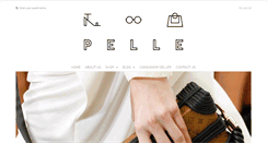 Desktop Screenshot of pelleshoes.com.au