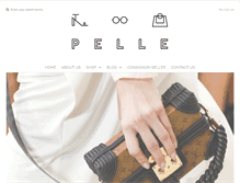 Tablet Screenshot of pelleshoes.com.au
